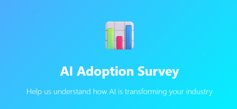 📊 Survey: AI Adoption in Healthcare – Where Do We Stand?